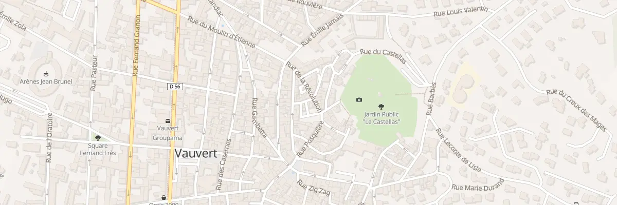 Plan du 7 Pl de la Révolution à Vauvert