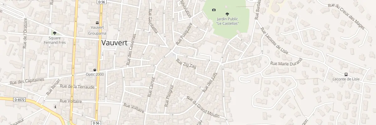 Plan du 11 Rue Zig Zag à Vauvert