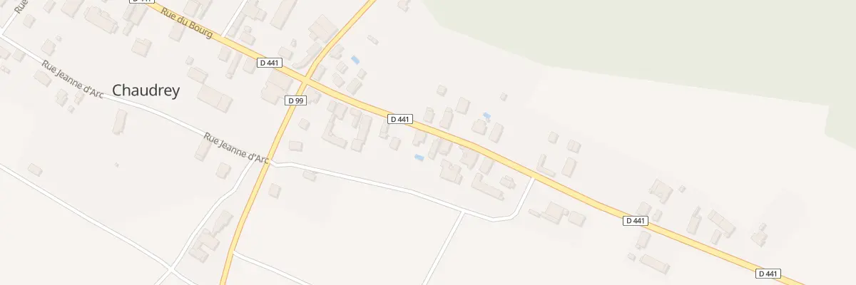 Plan du 12 Rue de Brienne à Chaudrey