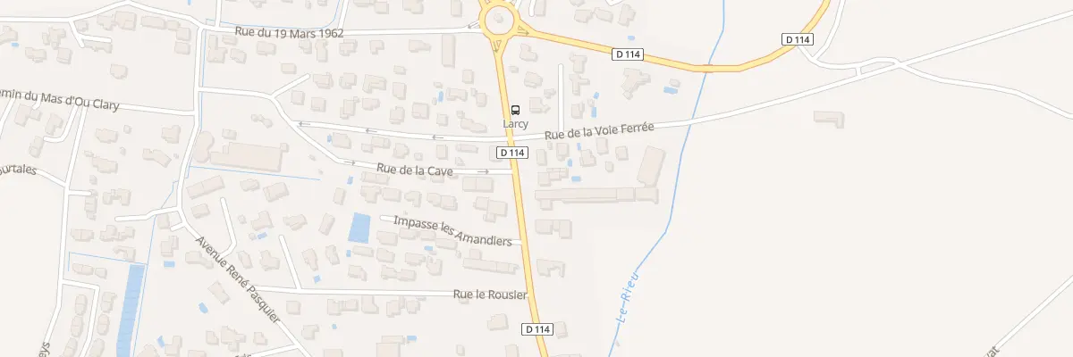 Plan du 441 Av de la République à Saint-Chaptes