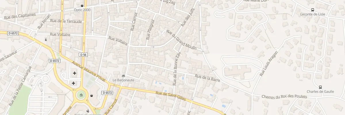 Plan du 48 Rue de la Bonne Eau à Vauvert