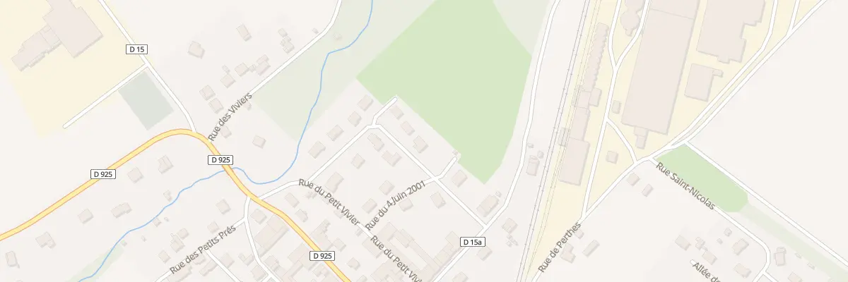 Plan du 13 Rue de Honfleur au Châtelet-sur-Retourne