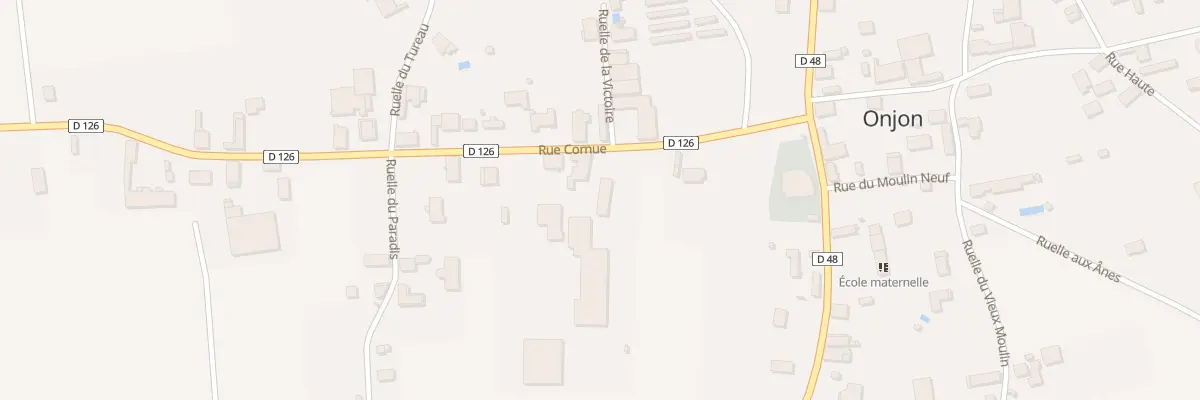 Plan du 5 Rue Cornue à Onjon