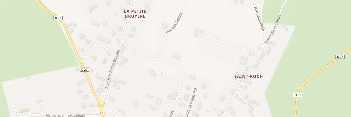 Plan du 122 Rue des Sapins à Rozier-en-Donzy
