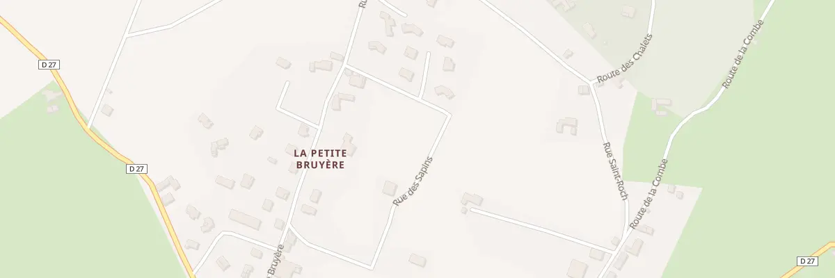 Plan du 291 Rue des Sapins à Rozier-en-Donzy