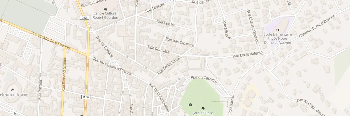 Plan du 267 Rue Emile Jamais à Vauvert
