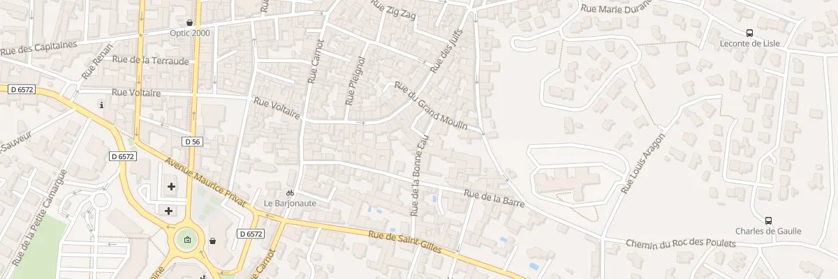 Plan du 32 Rue de la Bonne Eau à Vauvert