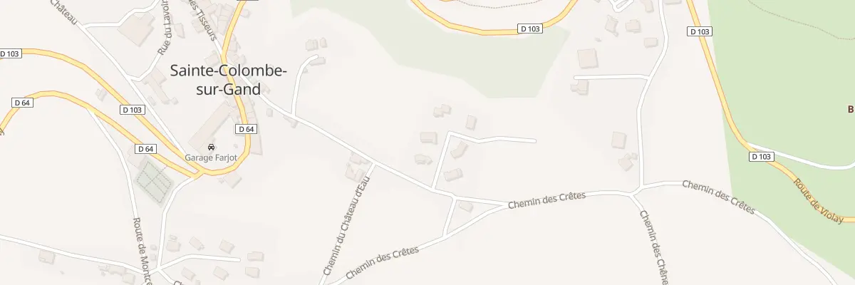Plan du 5137 A Bouchouchette à Sainte-Colombe-sur-Gand