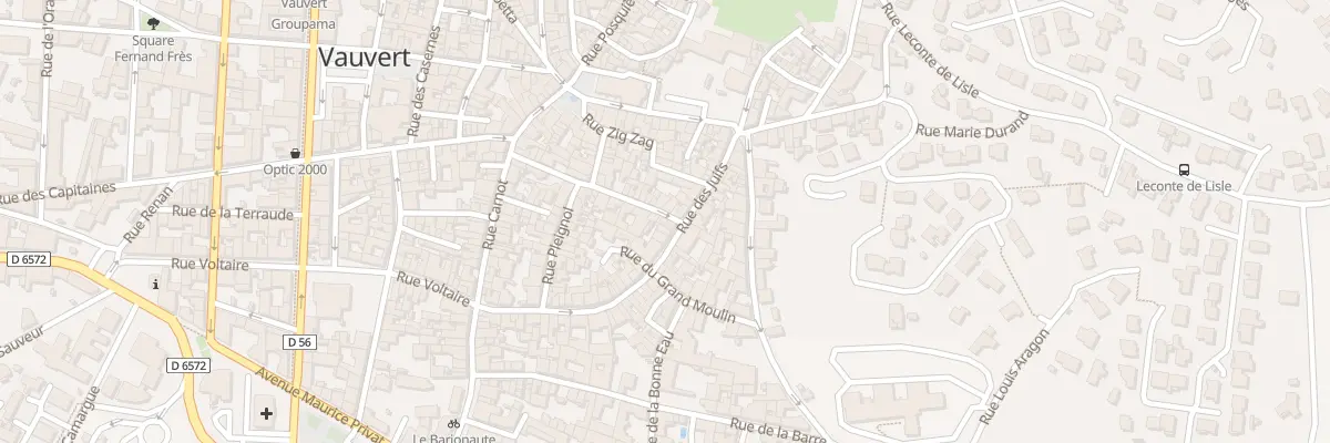 Plan du 122 Rue du Puits à Vauvert