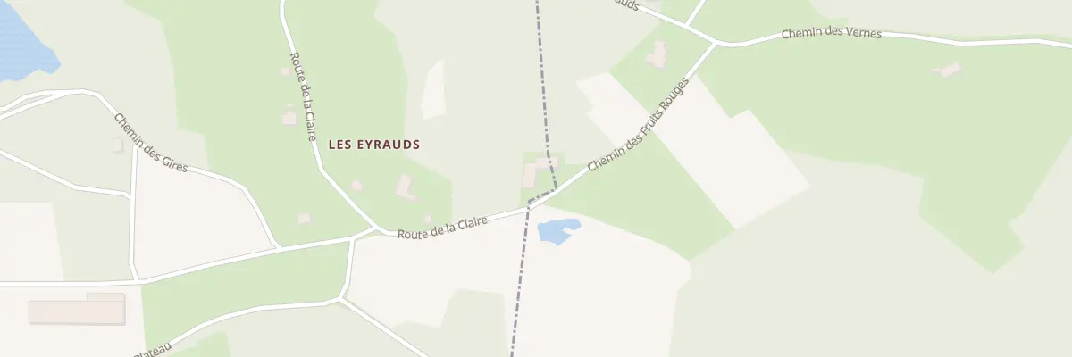 Plan du 585 Rte de la Claire au Chambon-sur-Lignon