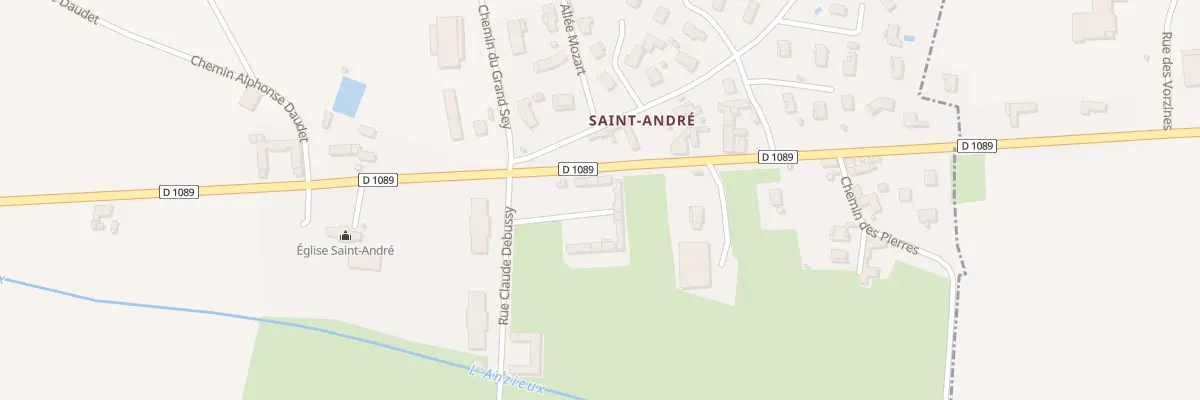 Plan du 56 Av de Bellegarde à Saint-André-le-Puy
