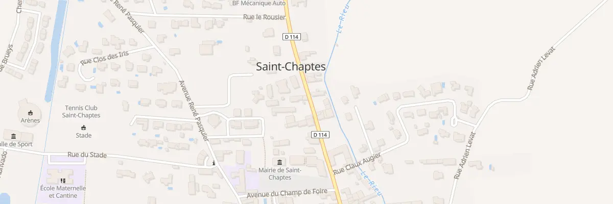 Plan du 183 Av de la République à Saint-Chaptes