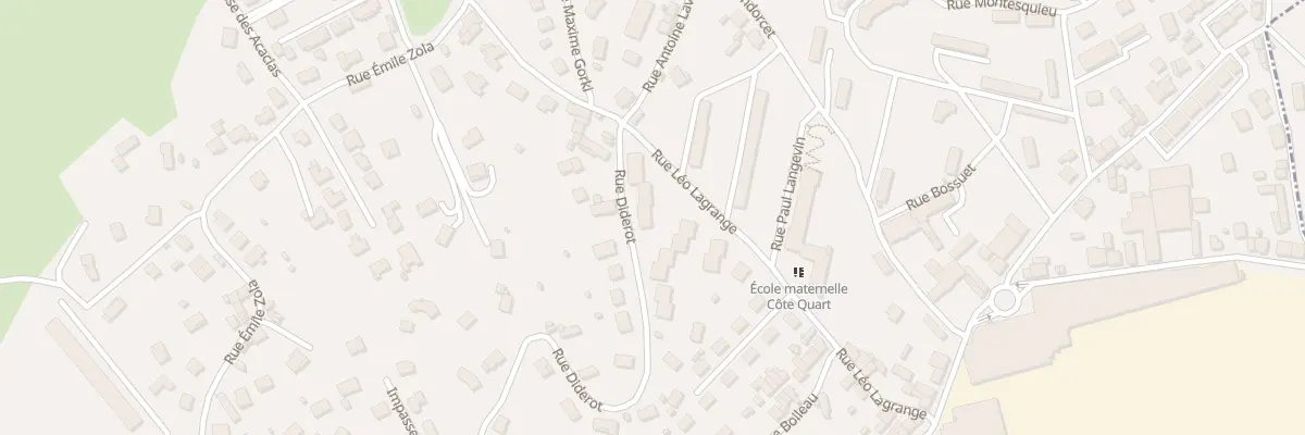 Plan du 22 Rue Diderot à Unieux