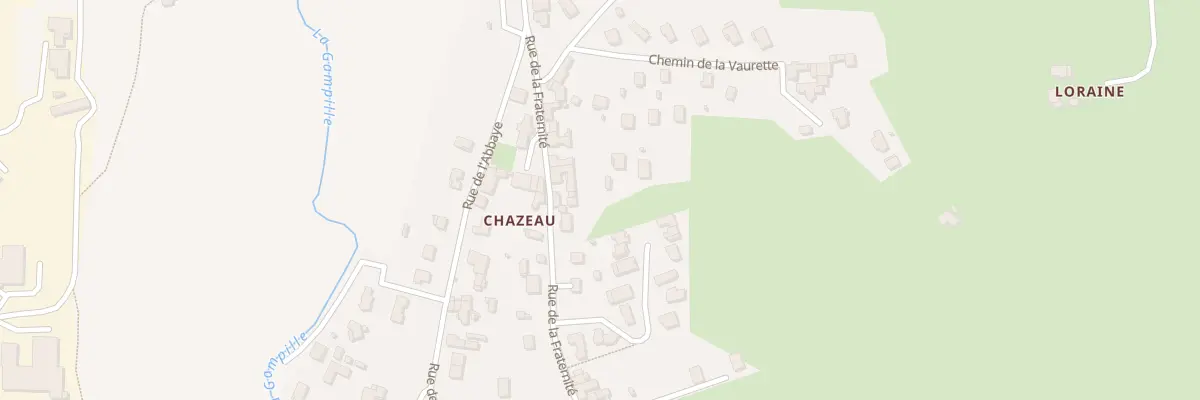 Plan du 13 All de la Chazelière à Firminy