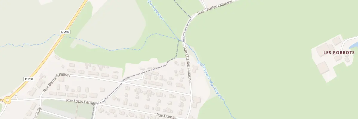 Plan du 2B Rue Charles Labaune à Ciry-le-Noble