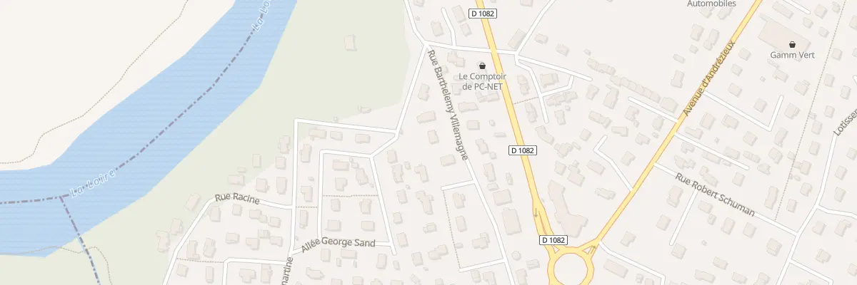 Plan du 50 Rue Barthelemy Villemagne à Veauche