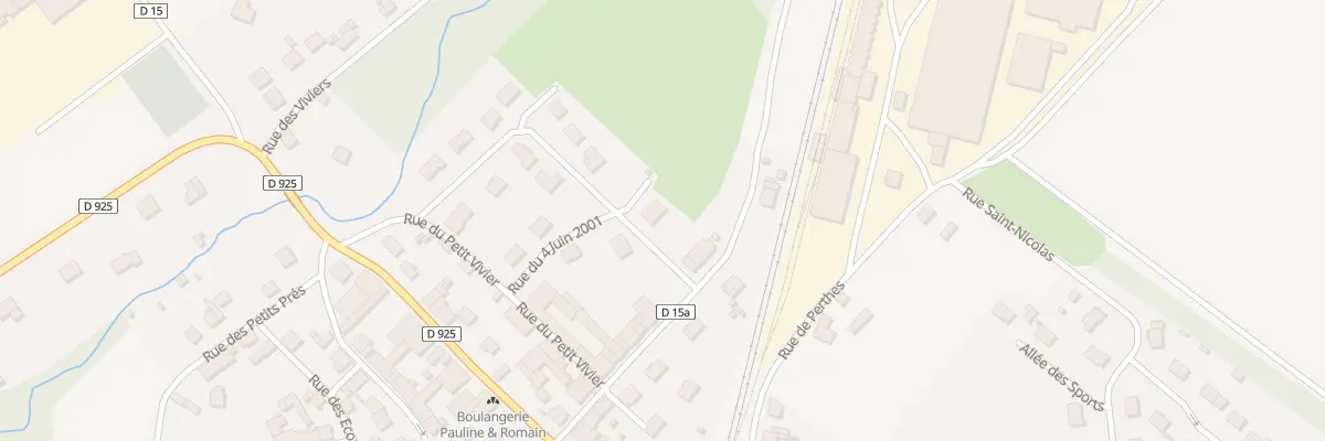 Plan du 15 Rue de Honfleur au Châtelet-sur-Retourne
