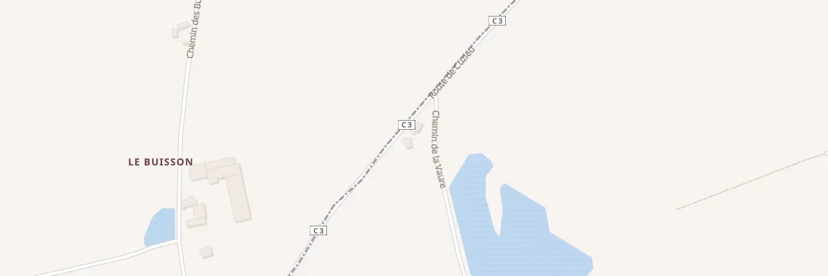 Plan du 10 Chem de la Vaure à Bellegarde-en-Forez