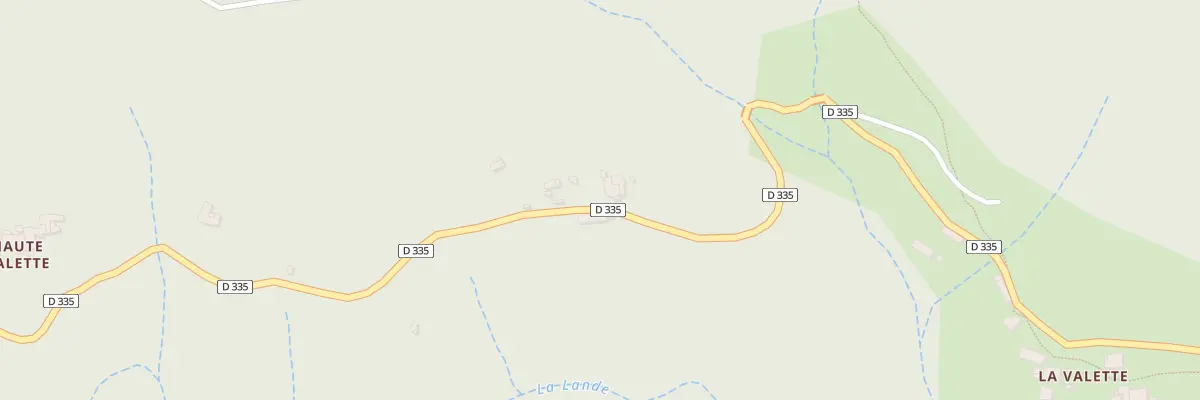 Plan du 5073 Le Saboul à Lentillères