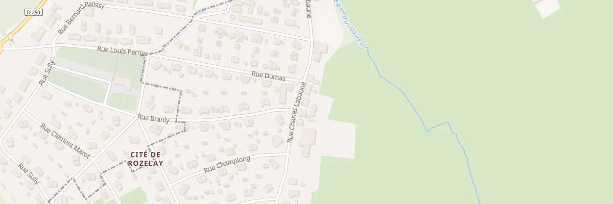 Plan du 13 Rue Charles Labaune à Ciry-le-Noble