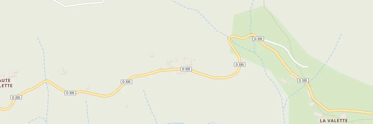 Plan du 5126 Le Saboul à Lentillères