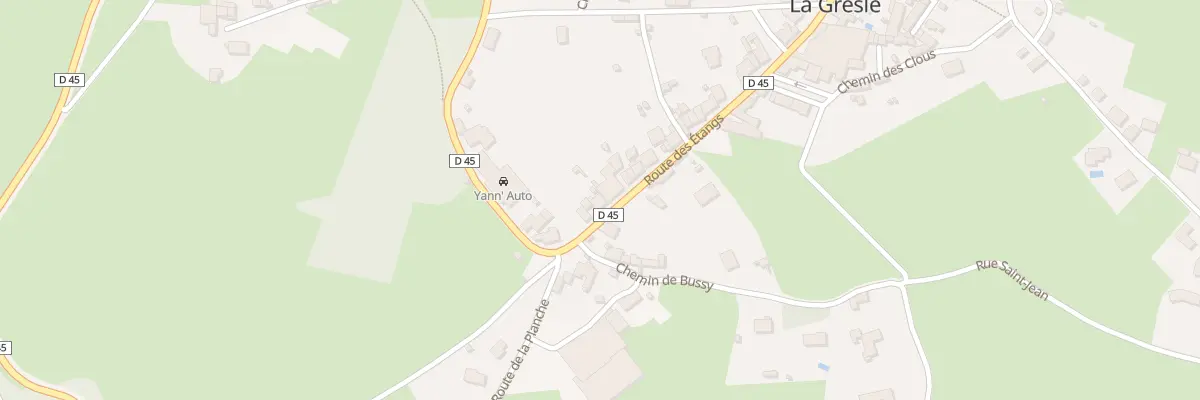Plan du 298 Rte des Etangs à La Gresle
