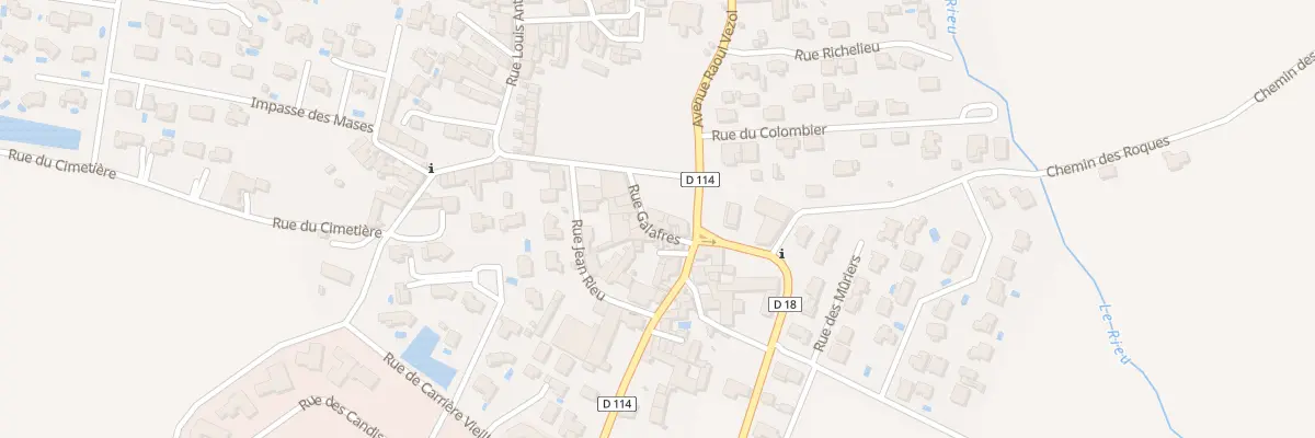 Plan du 39 Rue du Galafres à Saint-Chaptes