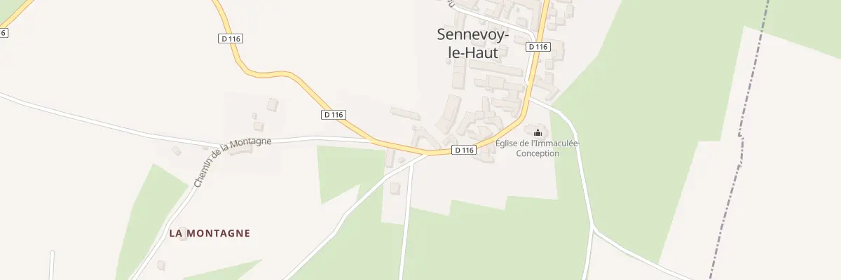 Plan du 3 Rue Notre-dame à Sennevoy-le-Haut