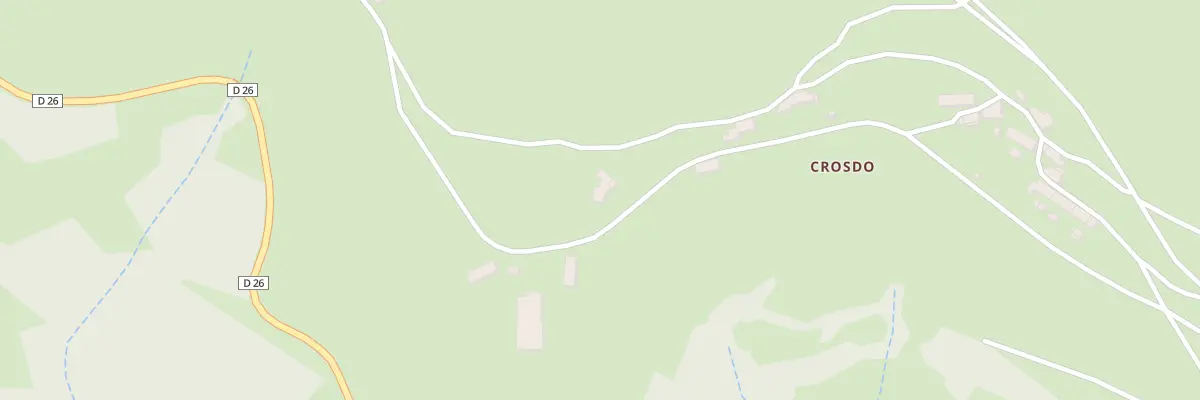 Plan du 5002 Le Crosdo aux Vastres