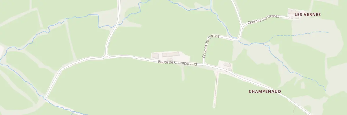 Plan du 5060 Champeneau à Saint-Bonnet-de-Vieille-Vigne