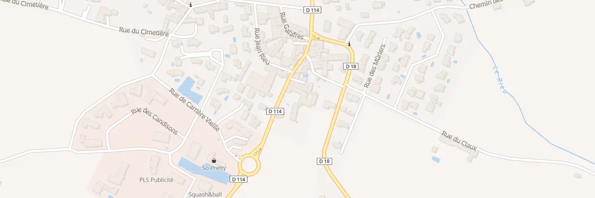 Plan du 99 Av de Nîmes à Saint-Chaptes