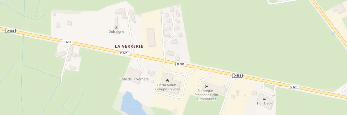 Plan du 22 Av du Cdt de Neucheze à Autun