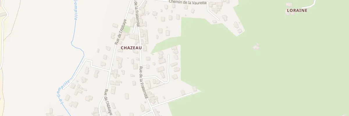 Plan du 12 All de la Chazelière à Firminy