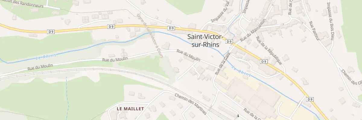 Plan du 30 Imp du Viaduc à Saint-Victor-sur-Rhins