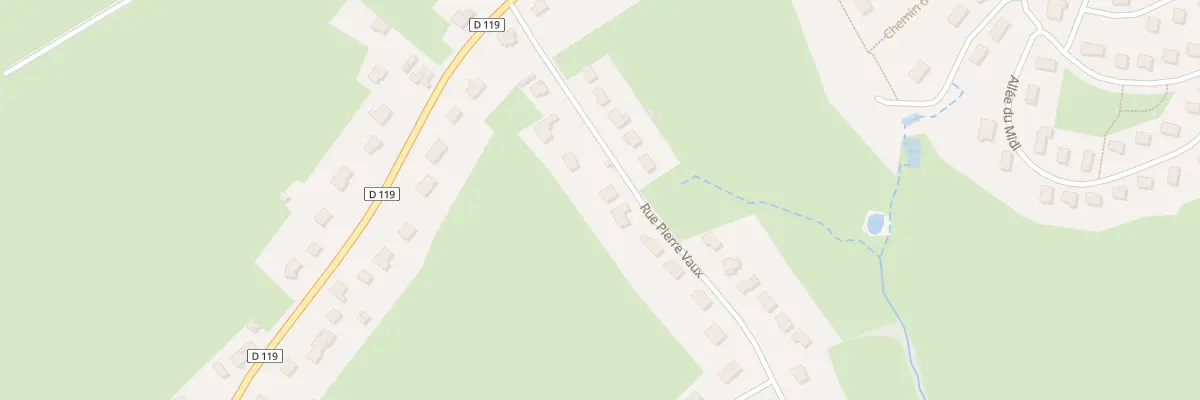Plan du 172 Rue Pierre Vaux à Sanvignes-les-Mines