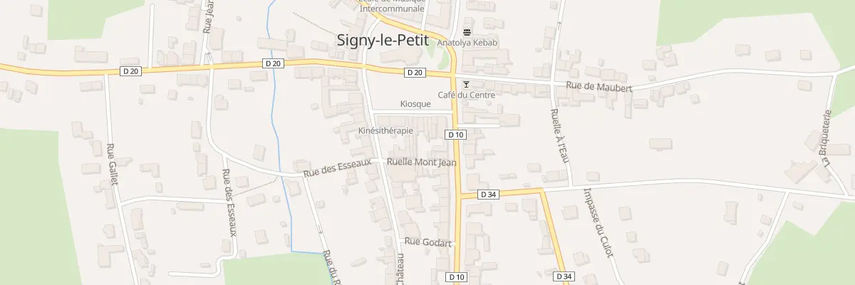 Plan du 24 Pl de l’Eglise à Signy-le-Petit