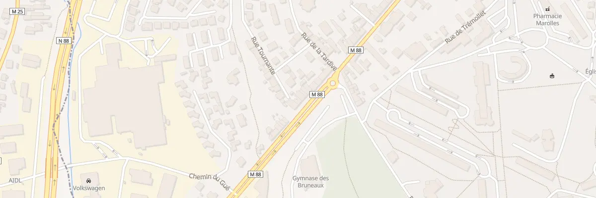 Plan du 91 Rue Victor Hugo à Firminy