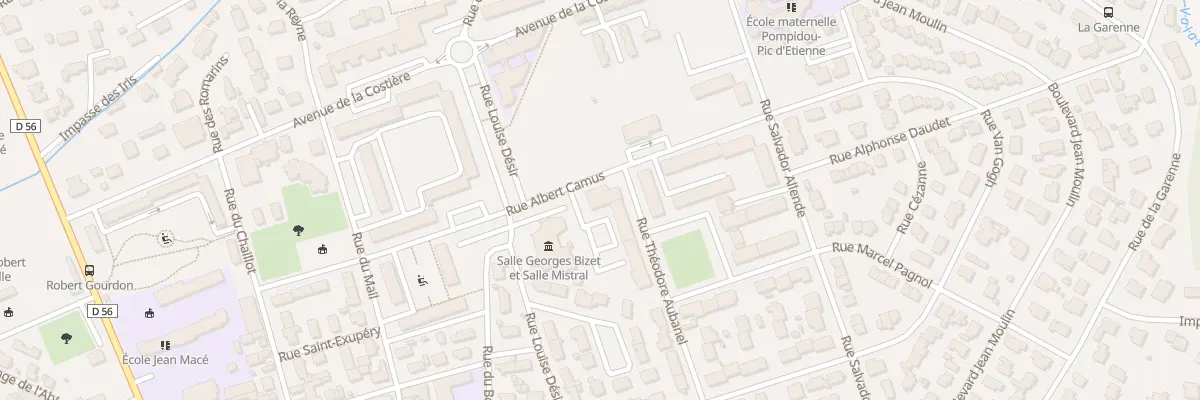Plan du 306 Rue Albert Camus à Vauvert