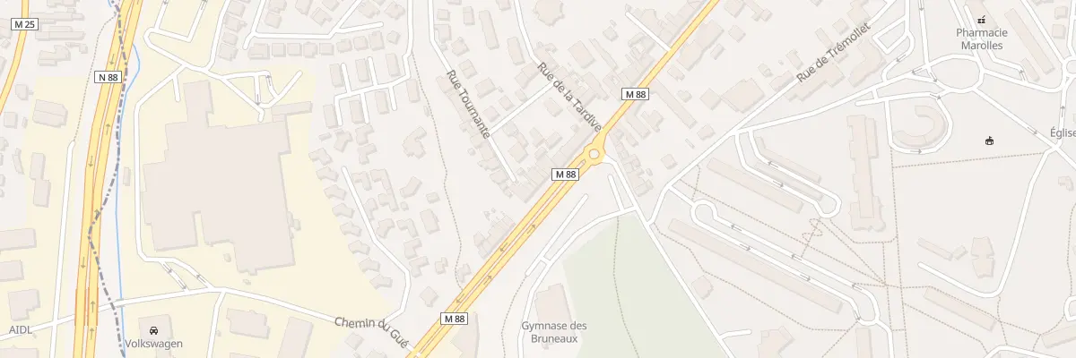 Plan du 89 Rue Victor Hugo à Firminy