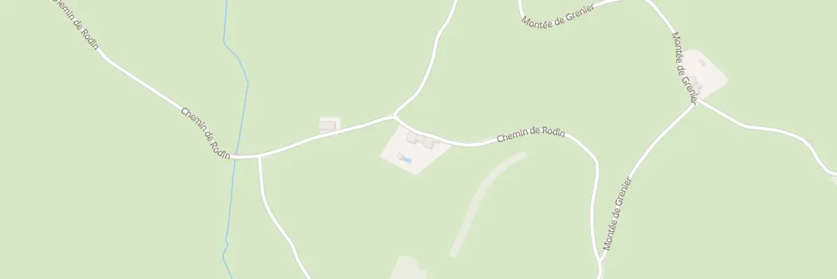 Plan du 559 Che de Rodin à La Gresle