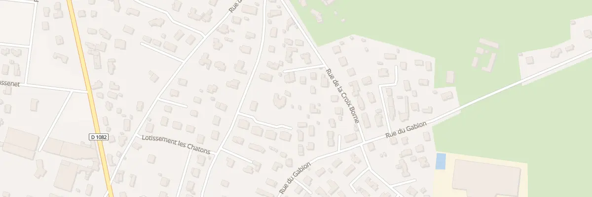 Plan du 11 Rue de la Croix Borne à Andrézieux-Bouthéon