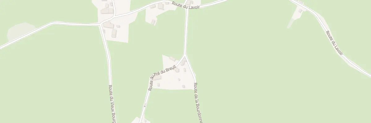 Plan du 1019 Rte de la Bourdonne à Baudemont