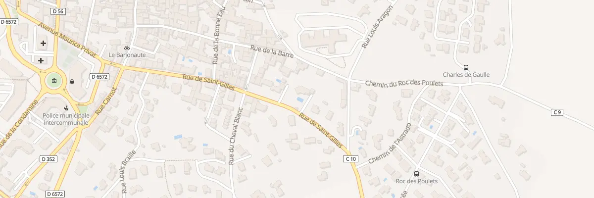 Plan du 363 Rue de Saint Gilles à Vauvert
