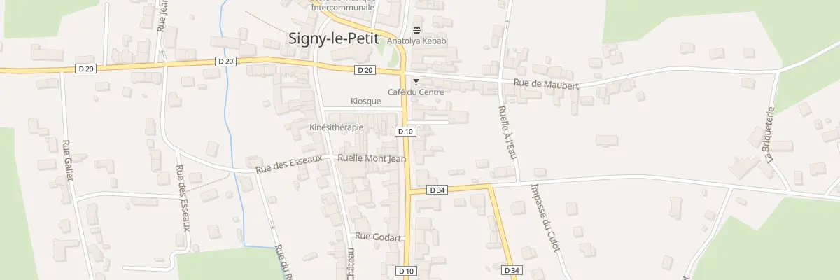 Plan du 5 Rue Nicolas de Rumigny à Signy-le-Petit