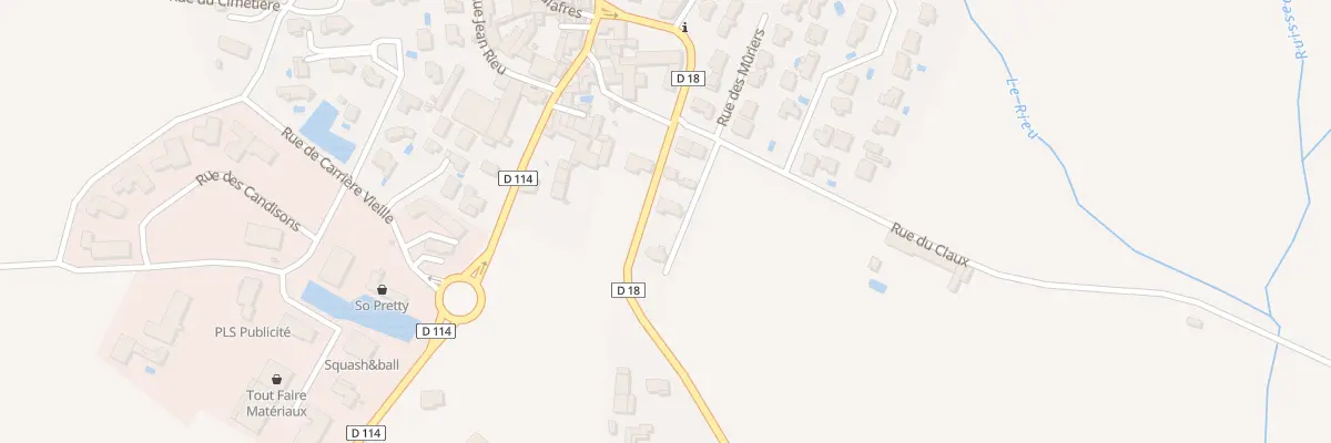 Plan du 200 Rue de la Tour à Saint-Chaptes