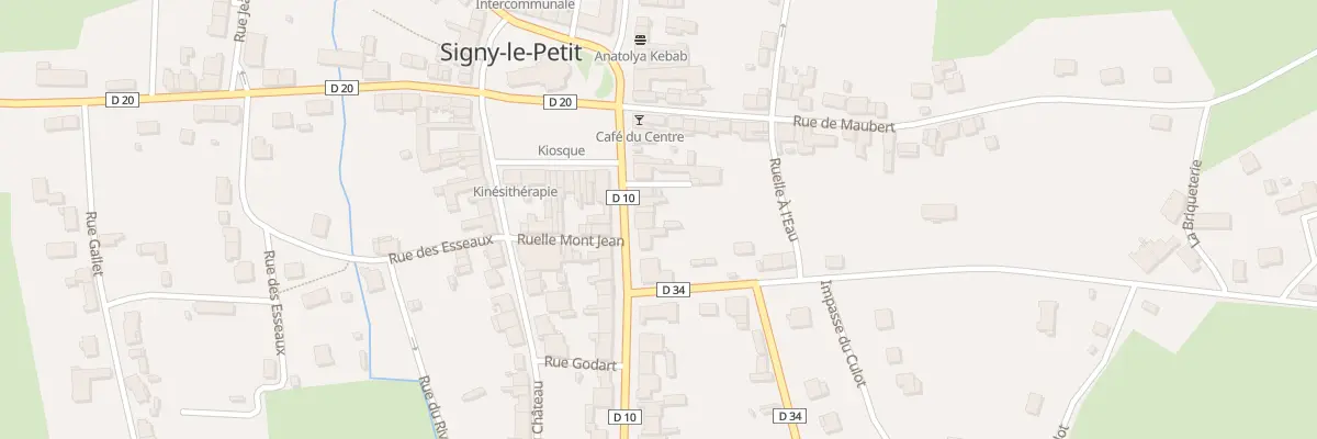 Plan du 7 Rue Nicolas de Rumigny à Signy-le-Petit