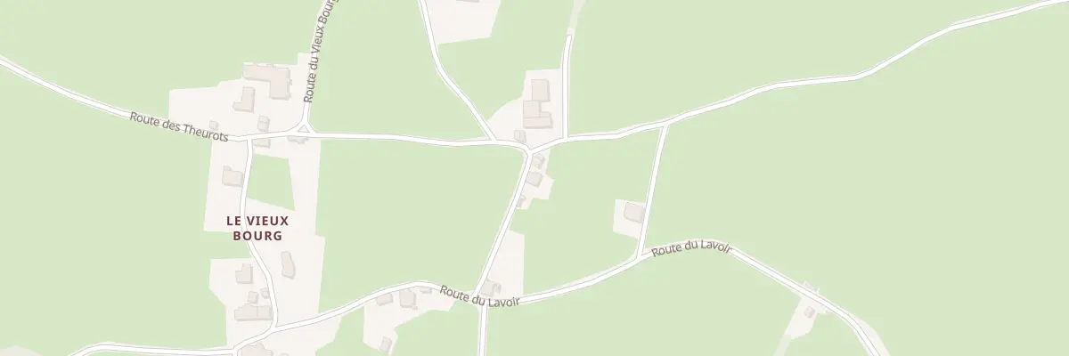 Plan du 1288 Rte de la Bourdonne à Baudemont