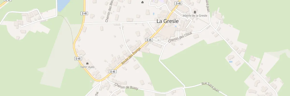 Plan du 161 Rte des Etangs à La Gresle