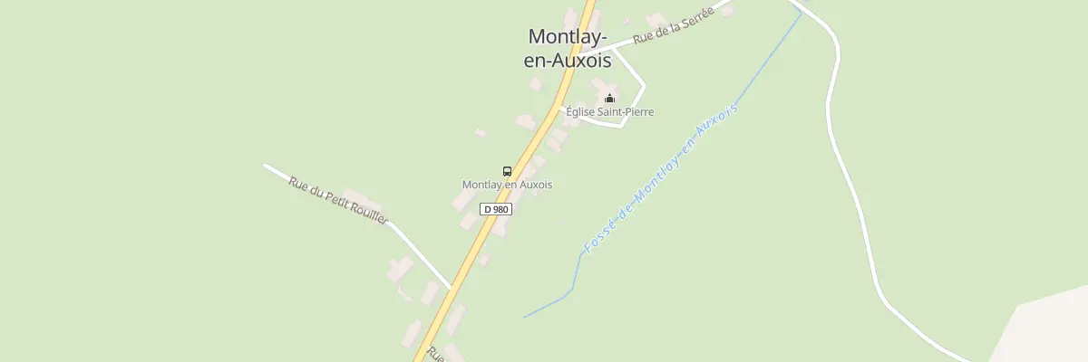 Plan du 5021 Village Nord à Montlay-en-Auxois