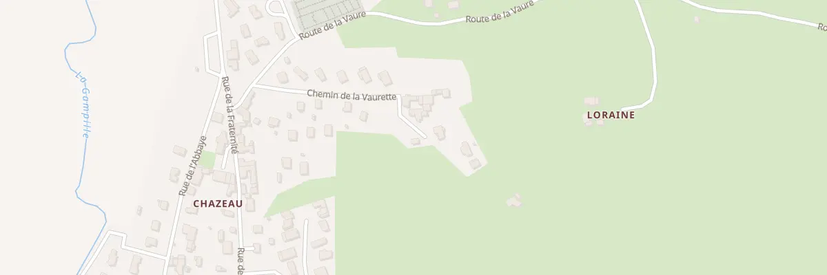 Plan du 17 Che de la Vaurette à Firminy